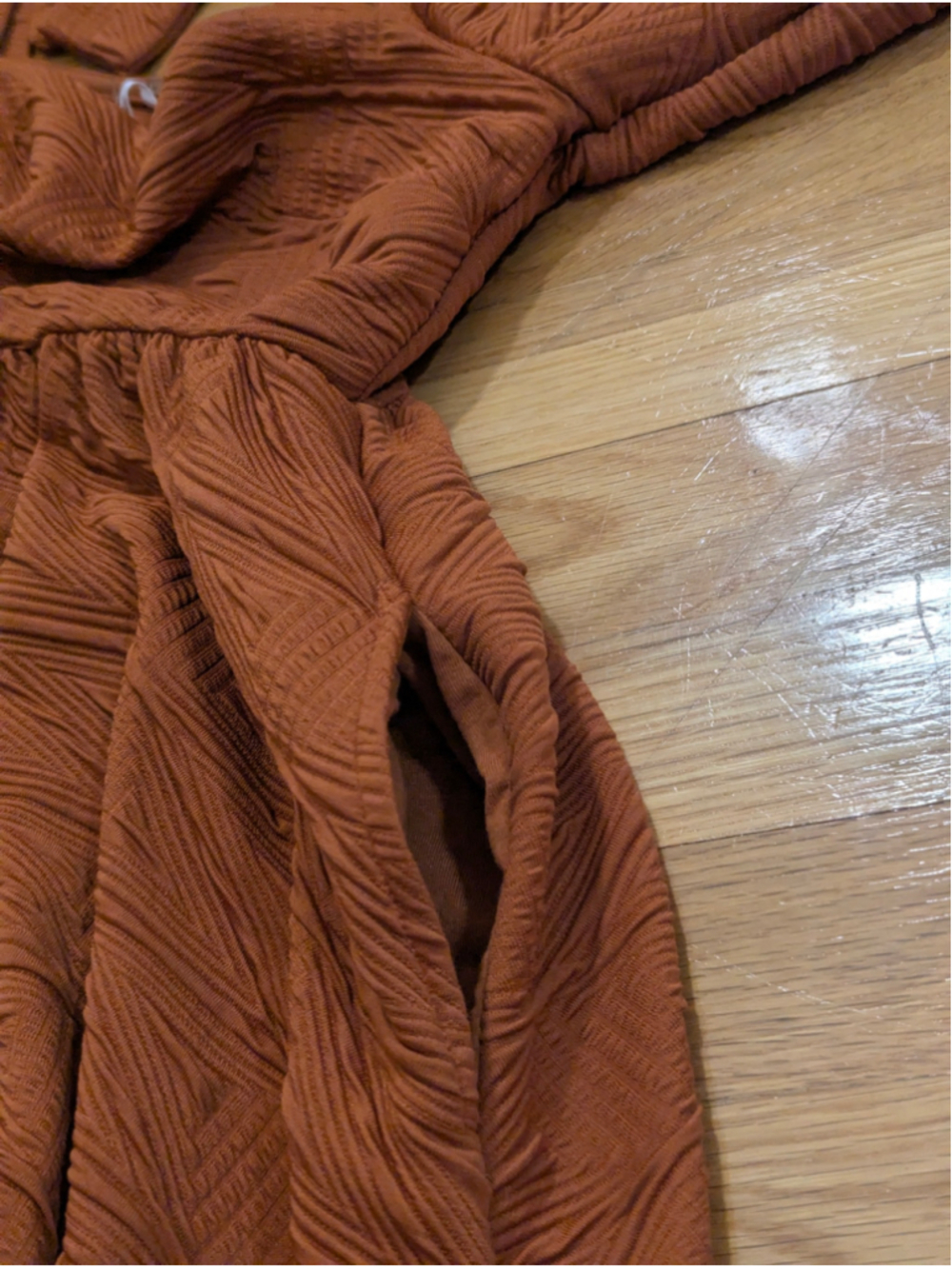 Free People Violet Mini Dress Cinnamon Orange Size Small - Picture 15 of 15